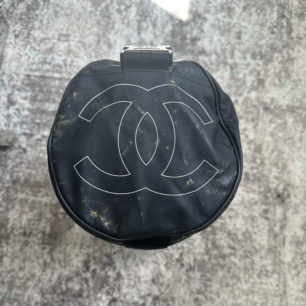 Vintage CHANEL Sport Duffle Bag in Black - Picture 6 of 15